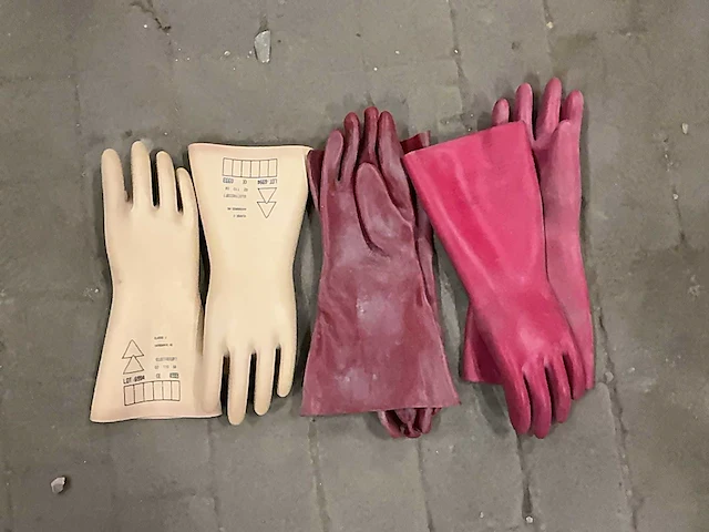 Rubberen handschoenen - afbeelding 1 van  1
