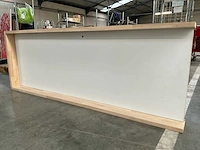 Rubberwood blokdeur met blindscharnier 228x76 - afbeelding 5 van  5