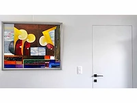 Rudi kerss - olie + mixed media op doek - afbeelding 2 van  12