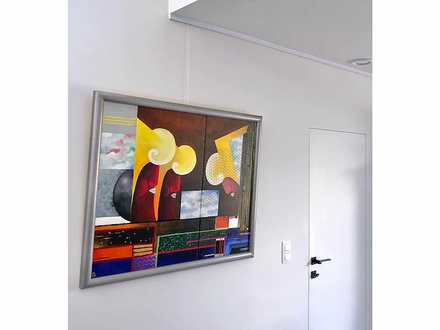 Rudi kerss - olie + mixed media op doek - afbeelding 12 van  12