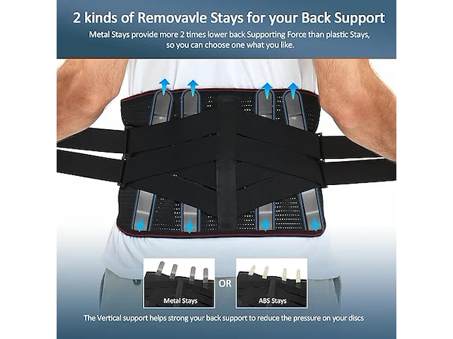 Rugbandage small - afbeelding 2 van  4