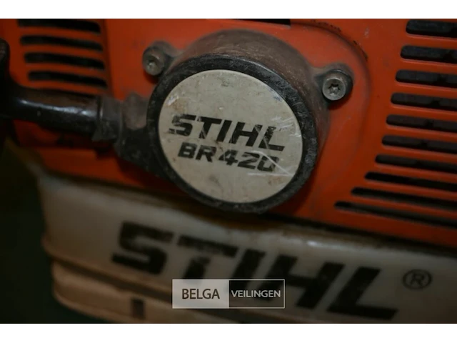 Ruggedragen bladblazer stihl - afbeelding 5 van  6