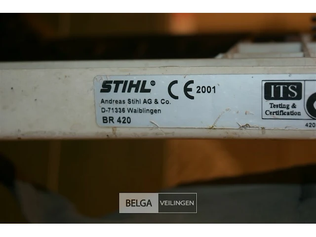 Ruggedragen bladblazer stihl - afbeelding 6 van  6