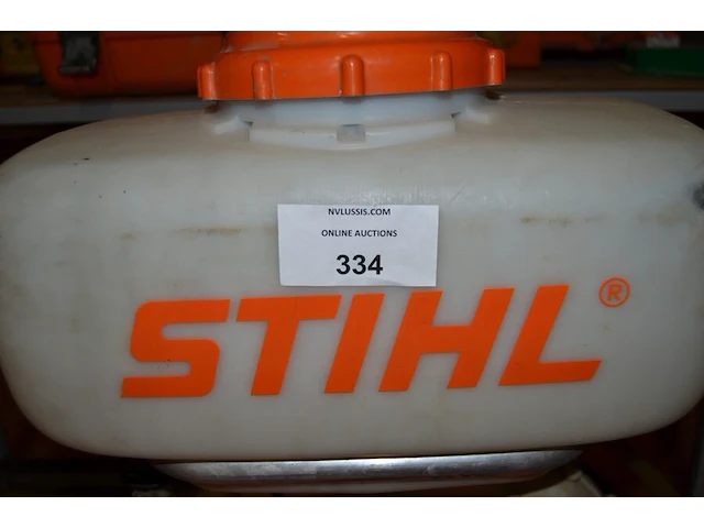 Rugsproeier op benzine stihl br400 - afbeelding 1 van  6