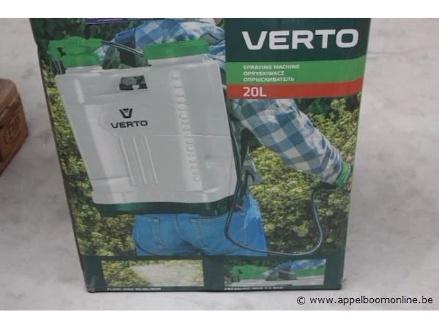 Rugsproeier verto, 20l - afbeelding 2 van  2