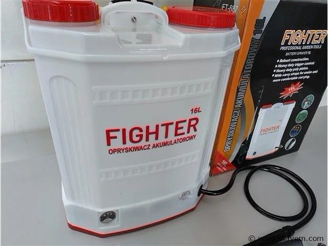 Rugspuit op accu 16 liter - afbeelding 2 van  9