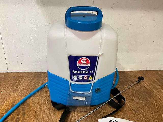 Rugspuiten 1x maruyama msb151 accu + 1x birchmeier rpd 15 liter - afbeelding 6 van  12