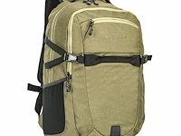 Rugzak - 28l - 50 x 35 x 15 cm. - donkergroen - polyester - afbeelding 1 van  8
