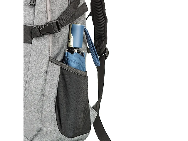 Rugzak - 28l - 50 x 35 x 15 cm. - donkergroen - polyester - afbeelding 3 van  8