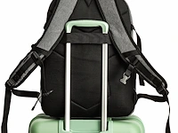 Rugzak - 28l - 50 x 35 x 15 cm. - donkergroen - polyester - afbeelding 7 van  8