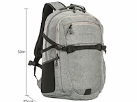Rugzak - 28l - 50 x 35 x 15 cm. - donkergroen - polyester - afbeelding 8 van  8