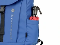 Rugzak - snowball - 16,5 l - polyester waterproof - 44 x 29 x 13 cm. - zwart - afbeelding 3 van  8