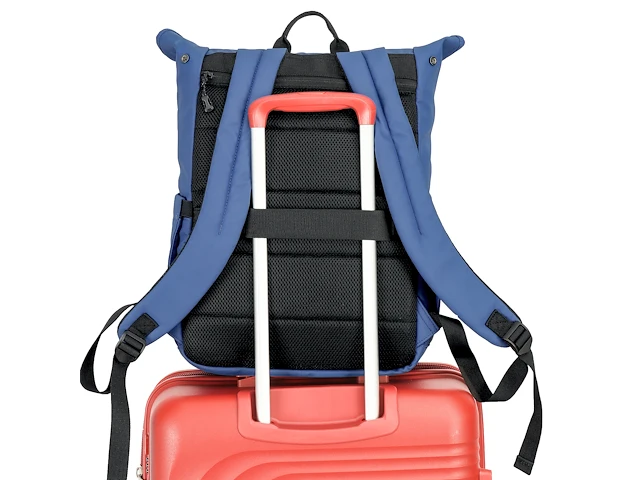 Rugzak - snowball - 16,5 l - polyester waterproof - 44 x 29 x 13 cm. - zwart - afbeelding 5 van  8