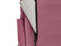 Rugzak - snowball - 17 l - polyester waterproof - 40 x 29 x 15 cm. - grijs - afbeelding 4 van  9