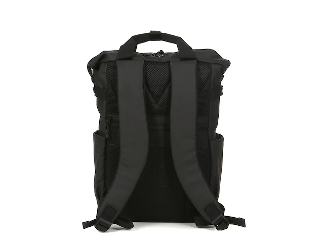 Rugzak - snowball - l29.0 x h40.0 x d13.0 cm - kleur zwart - waterproof - 17l - afbeelding 2 van  7