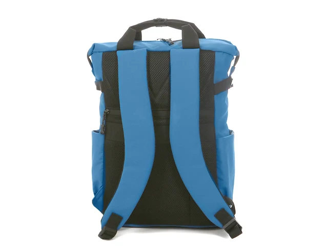 Rugzak - snowball - l29.0 x h40.0 x d15.0 cm - kleur blauw - waterproof - 17 l - afbeelding 2 van  7