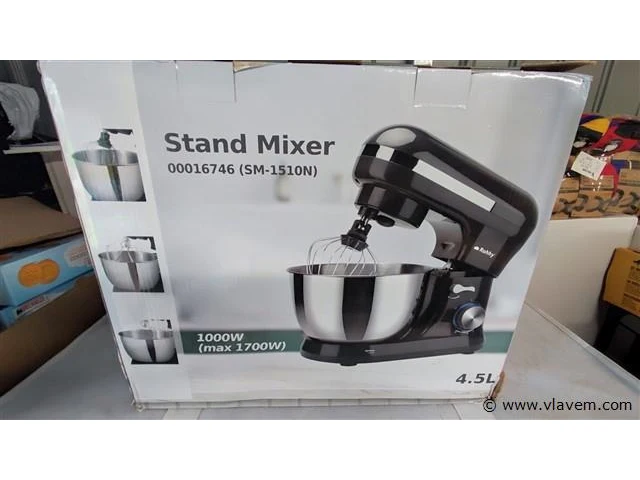 Ruhhy keukenrobot mixer 1000w 4,5l - afbeelding 1 van  1