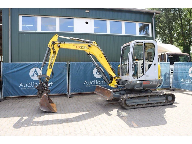 Rupasgraafmachine wacker neuson 50z3rd diesel 39pk 2011 - afbeelding 1 van  1