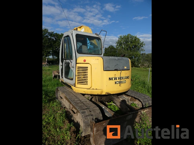 Rupsgraaflaadmachine new holland e70 sr - afbeelding 22 van  24