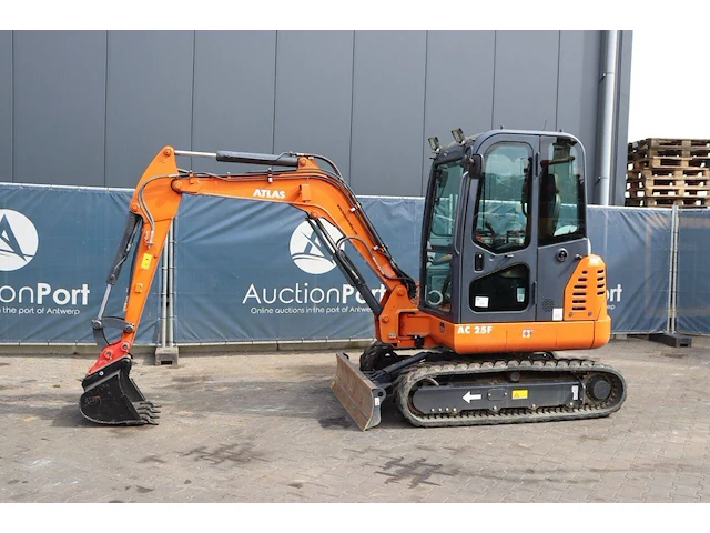 Rupsgraafmachine atlas ac 25f diesel 2022 - afbeelding 1 van  1