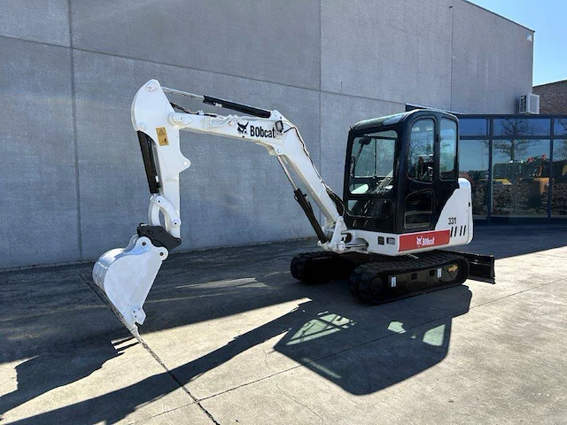 Rupsgraafmachine bobcat 331 diesel 2009 - afbeelding 1 van  1
