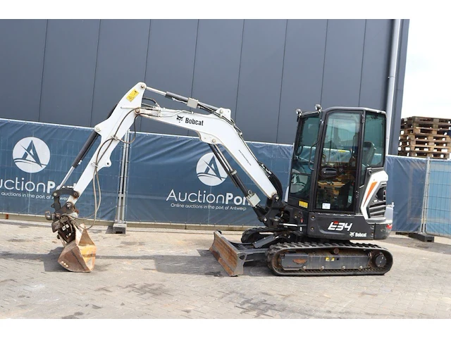 Rupsgraafmachine bobcat e34 diesel 2022 - afbeelding 1 van  1