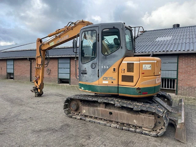 Rupsgraafmachine case cx 75 sr - afbeelding 1 van  1