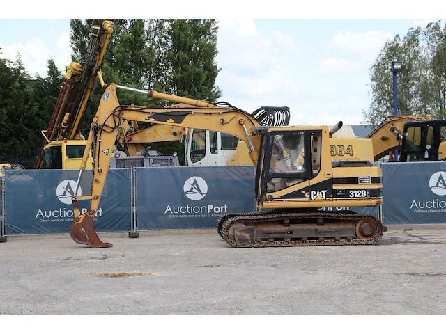 Rupsgraafmachine caterpillar 312bl diesel 2000 - afbeelding 1 van  1