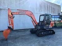 Rupsgraafmachine doosan dh55-v diesel 2010