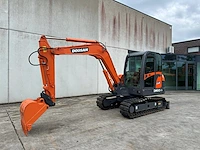 Rupsgraafmachine doosan dh60-7 diesel 51pk 2010