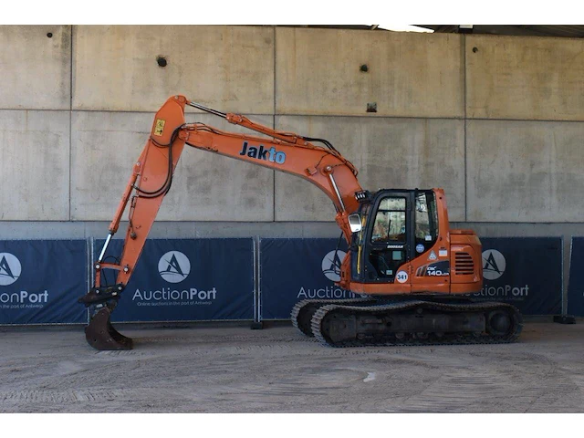 Rupsgraafmachine doosan dx140lcr-3 diesel - afbeelding 1 van  1