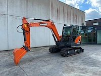 Rupsgraafmachine doosan dx55-9c diesel