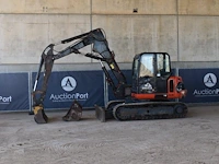 Rupsgraafmachine eurocomach es800tr diesel
