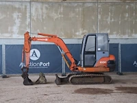 Rupsgraafmachine hitachi ex30-2 diesel 2001 - afbeelding 1 van  1