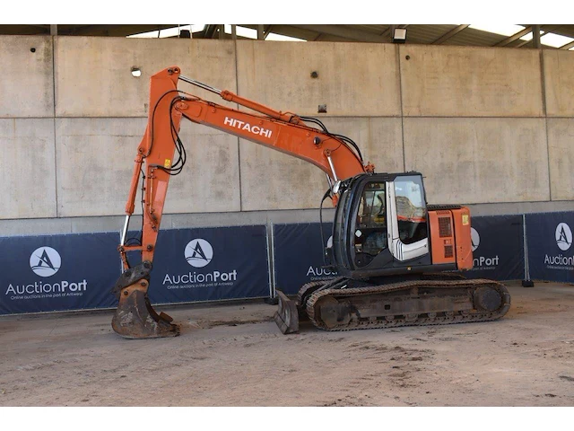 Rupsgraafmachine hitachi zx135us-3 diesel - afbeelding 1 van  1