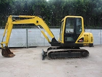 Rupsgraafmachine hyundai r55-7 diesel 2013 - afbeelding 1 van  1