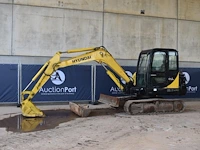 Rupsgraafmachine hyundai r55-7 diesel - afbeelding 1 van  1