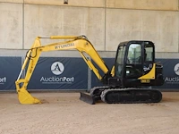 Rupsgraafmachine hyundai r60-7 diesel 40kw 2013 - afbeelding 1 van  1