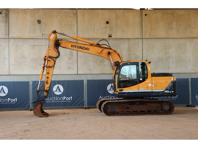 Rupsgraafmachine hyundai robex 140lc-9a diesel 115pk 2013 - afbeelding 1 van  1