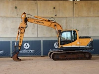 Rupsgraafmachine hyundai robex 140lc-9a diesel 115pk 2013 - afbeelding 1 van  1