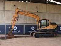 Rupsgraafmachine hyundai robex140lc-9a diesel - afbeelding 1 van  1