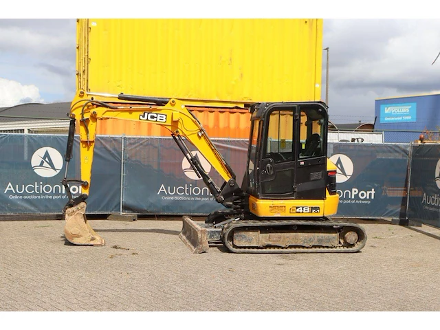 Rupsgraafmachine jcb 48 z-1 diesel 2019 - afbeelding 1 van  1