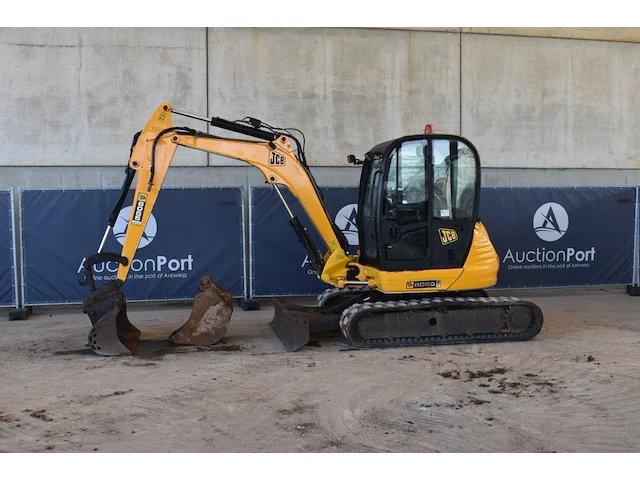 Rupsgraafmachine jcb 8055 diesel - afbeelding 1 van  1