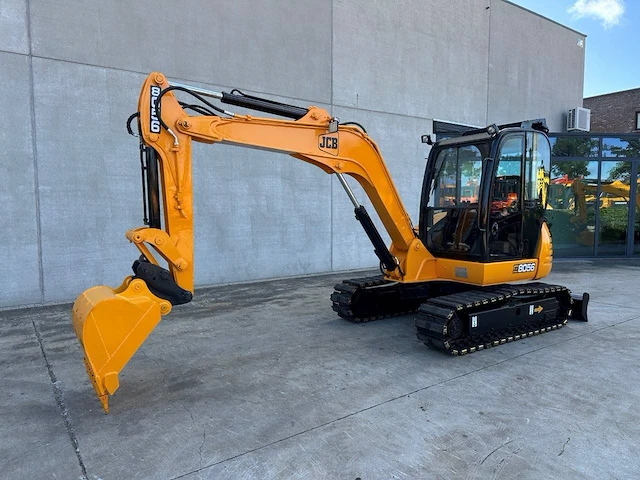 Rupsgraafmachine jcb 8056 diesel 2010 - afbeelding 1 van  1