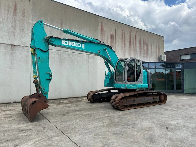 Rupsgraafmachine kobelco sk235srlc-1e diesel 2003 - afbeelding 1 van  1