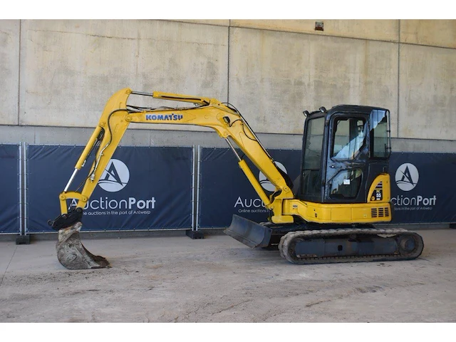 Rupsgraafmachine komatsu pc55mr-3 diesel - afbeelding 1 van  1