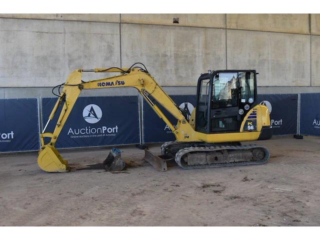 Rupsgraafmachine komatsu pc56 diesel - afbeelding 1 van  1