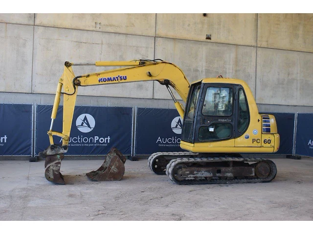 Rupsgraafmachine komatsu pc60 diesel - afbeelding 1 van  1