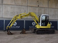 Rupsgraafmachine komatsu pc75uu-2 - afbeelding 1 van  1
