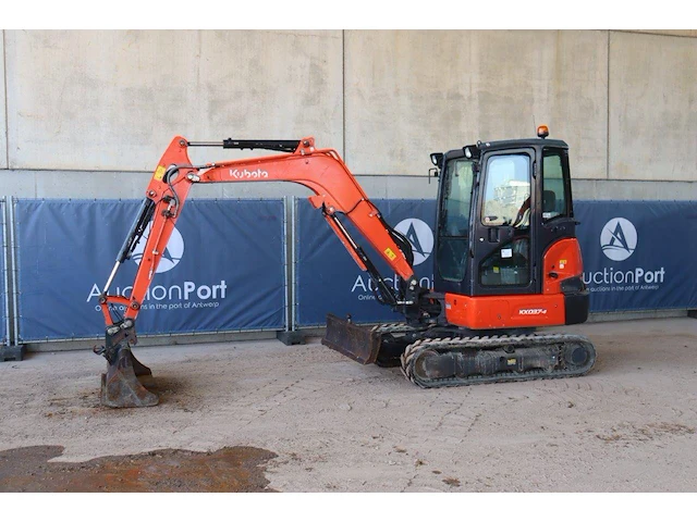 Rupsgraafmachine kubota kx037-4 diesel - afbeelding 1 van  1